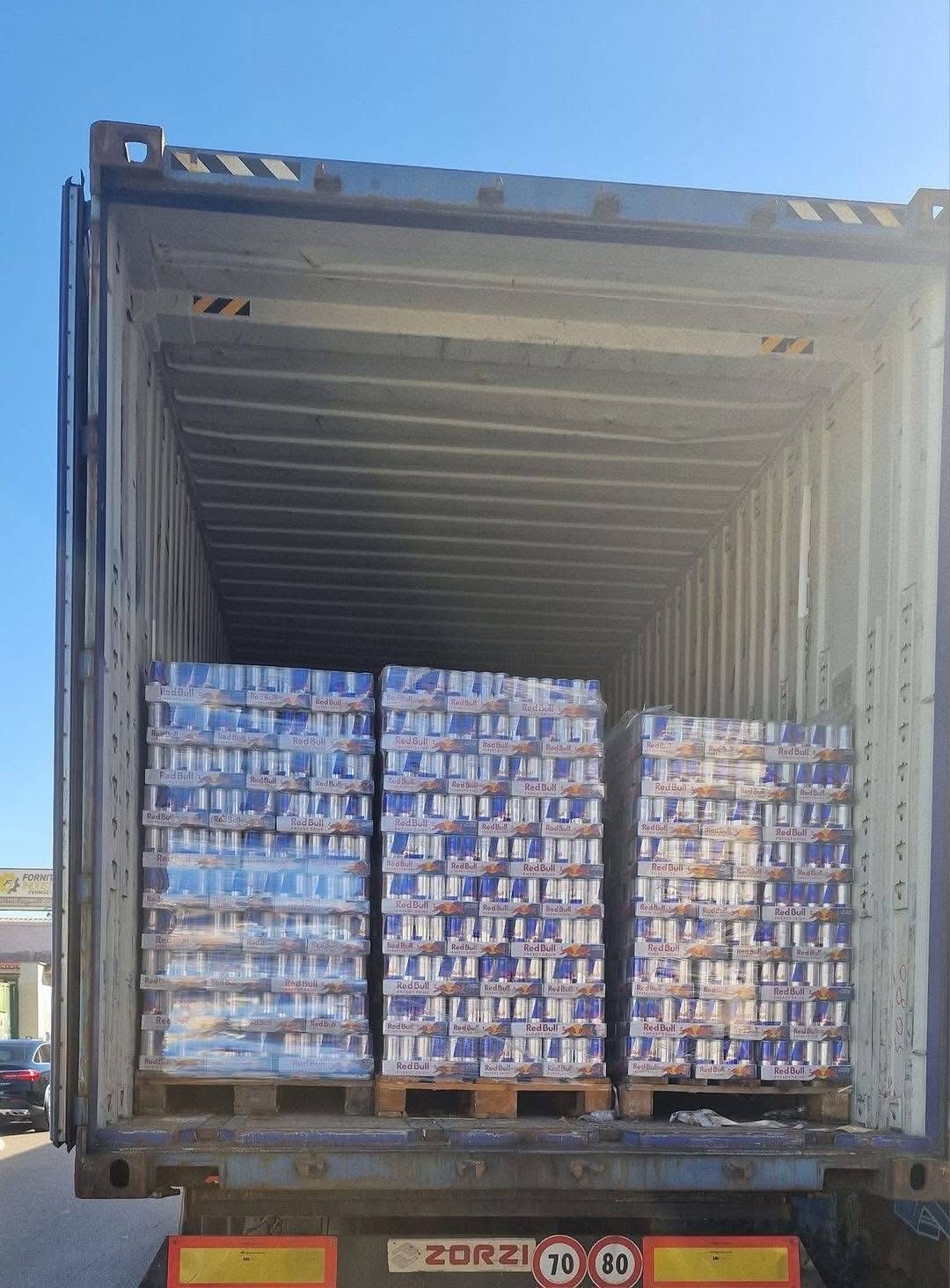 original redbull 150 trays per pallet Original Redbull 150 trays per pallet