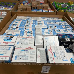 Pet Food Loads (350-500 items per pallet)