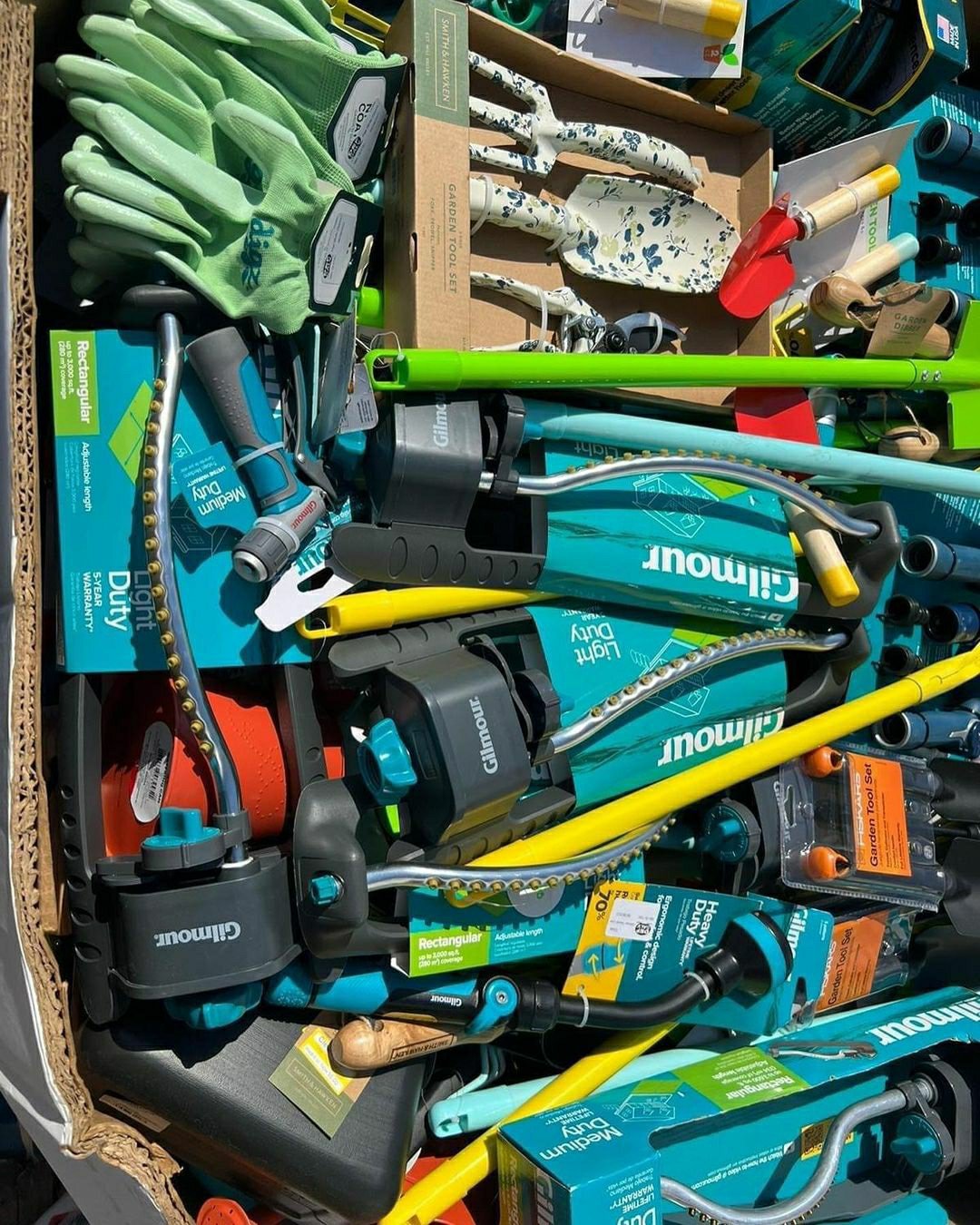 jardinería target tools pallets(200–250 pieces) Jardinería Target Tools Pallets(200–250 Pieces)