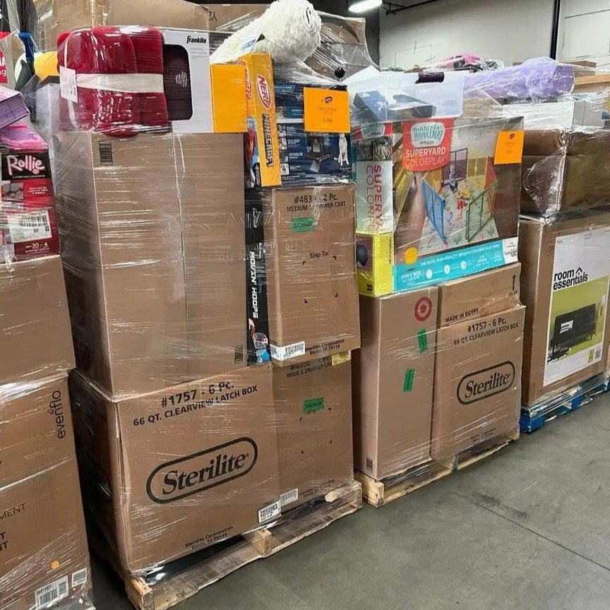 mixed general merchandise pallet (100–150 pieces) Mixed General Merchandise Pallet (100–150 Pieces)
