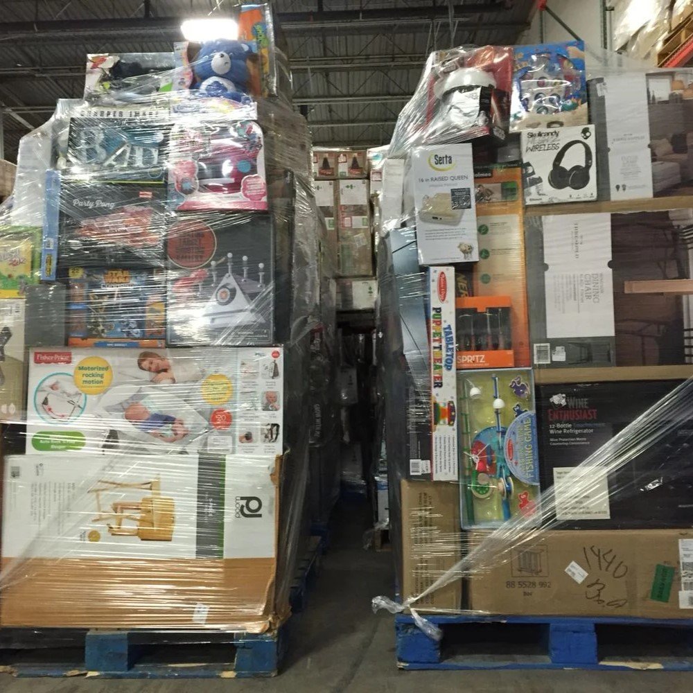 mixed general merchandise pallet (100–150 pieces) Mixed General Merchandise Pallet (100–150 Pieces)