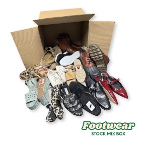 Upscale Footwear Stock Mix Box | 12 Pairs